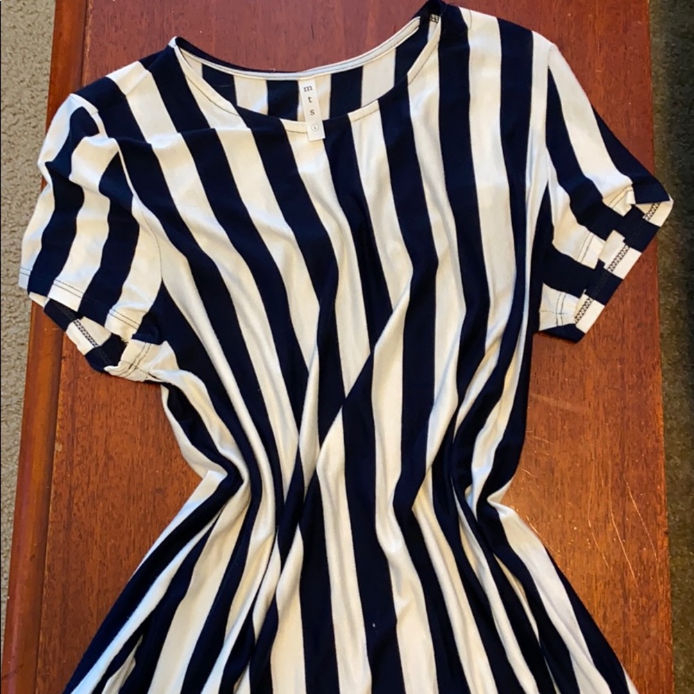 Long tunic with flared bottom